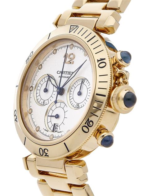 cartier pasha chronograph price|cartier pasha chronograph 38mm.